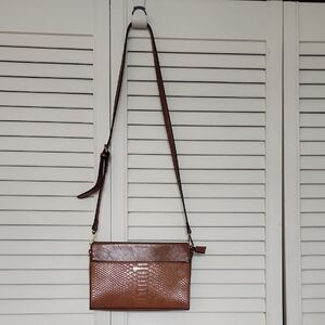 Simply Noelle Brown Crossbody Bag